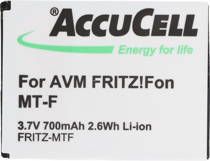 Produktbild XCell Akku passend für schnurlos Telefon FritzFon MT-F Akku 312BAT006, 312BAT016