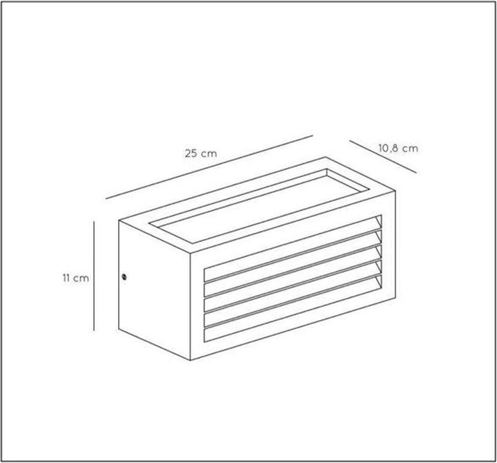 Actual product image Lucide Dimo (E27, IP54)