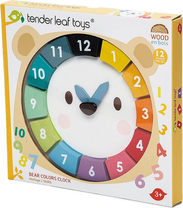 Produktbild Tender Leaf Toys Uhr (Deutsch, Englisch, Französisch, Italienisch)