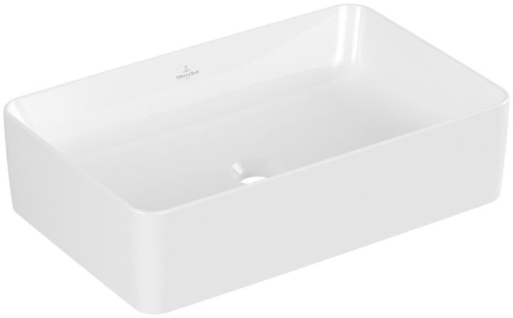 Image du produit Villeroy & Boch Vasque à poser V&B COLLARO 560x360mm anguleux sans percement pour robinetterie blanc C+ (360 mm, 560 mm)