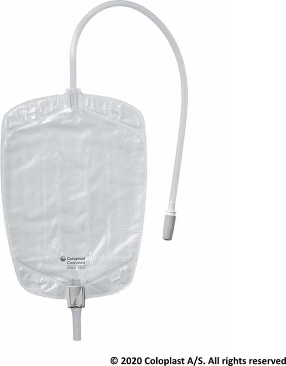 Conveen Beinbeutel Mehrkammer 800ml 65cm Rückventil