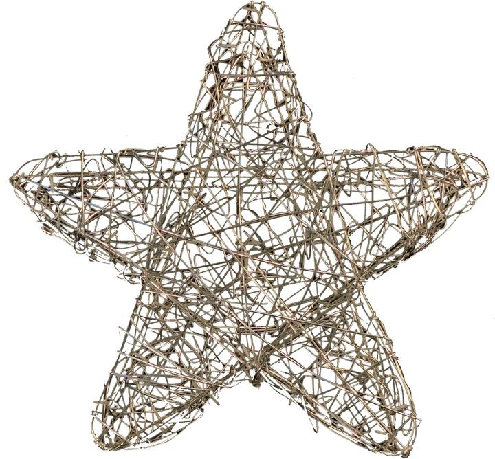 Produktbild Star Trading LED Outdoor-Leuchtstern,Sven, handgefertigt, gold, Ø 63cm