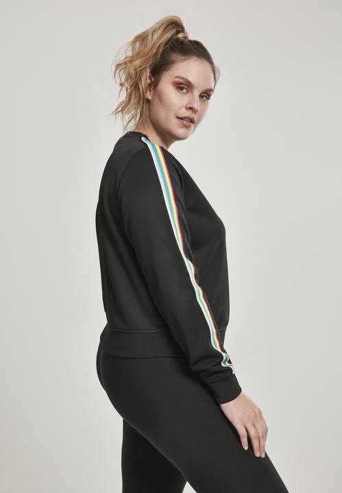 Immagine prodotto Urban Classics Girocollo a maniche nastrate multicolore da donna (XXL)