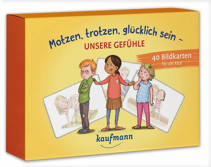 Actual product image Motzen, trotzen, glücklich sein - Unsere Gefühle (German, Suse Klein, Jutta Berend, 2022)