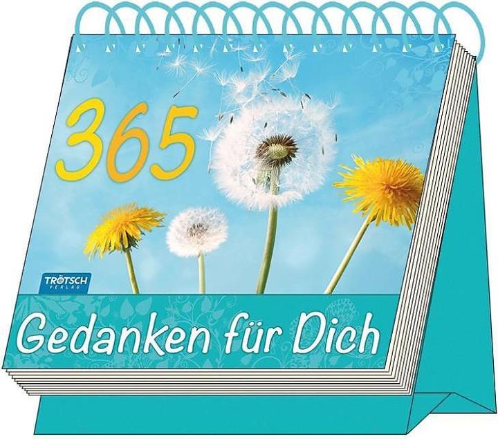 Image du produit Calendrier à poser "365 pensées pour toi". (De part et d'autre, Allemand)
