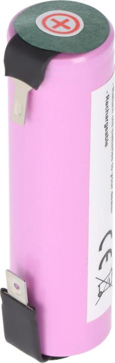 Image du produit AccuCell Batterie 18650 avec cosses à souder pour outils de jardin Li-ion, 3,7V, 2600mAh