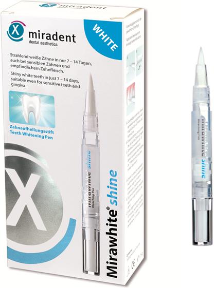 Image du produit Miradent .Mirawhite shine, crayon de blanchiment des dents Display (1.80 ml, Stylo/stylo)