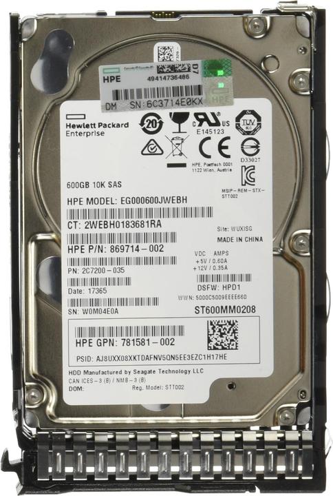 Produktbild HPE 781516-B21 (0.60 TB, 2.5")
