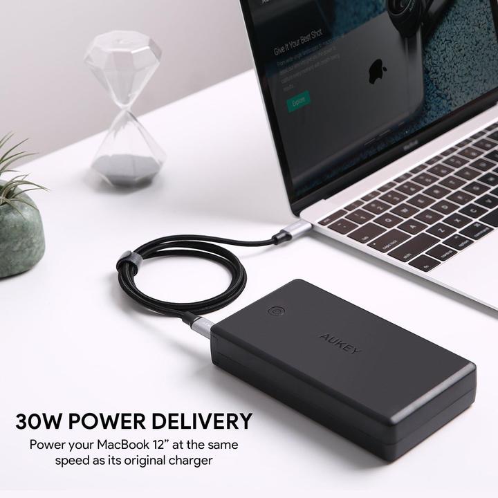 Image du produit Aukey Powerbank PB-Y7 (30000 mAh, 111 Wh)