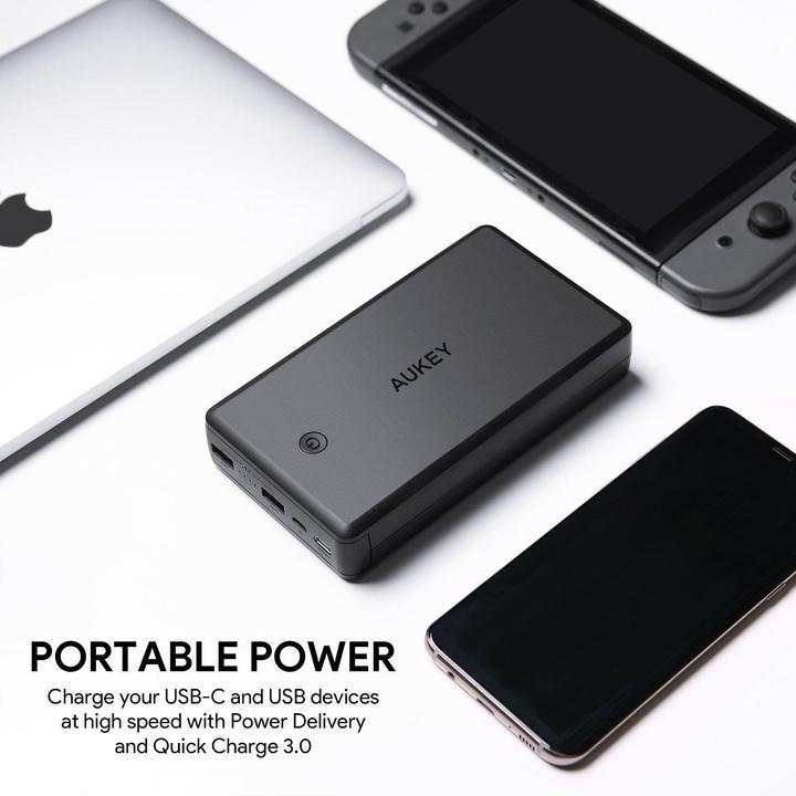 Image du produit Aukey Powerbank PB-Y7 (30000 mAh, 111 Wh)