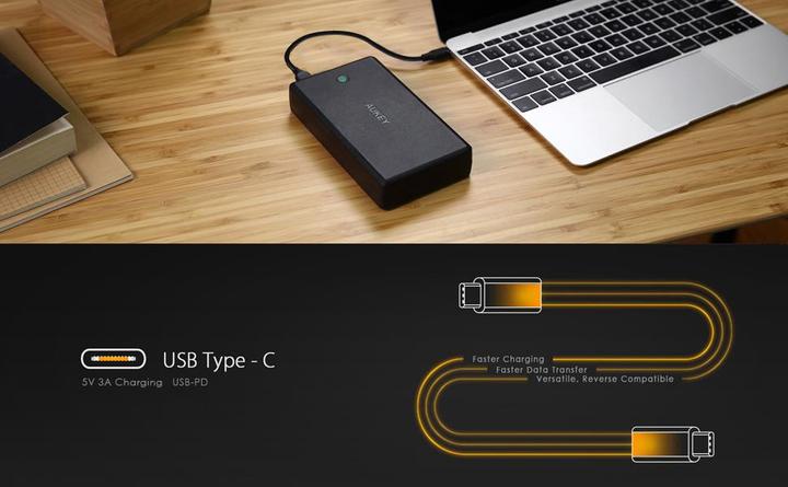 Image du produit Aukey Powerbank PB-Y7 (30000 mAh, 111 Wh)