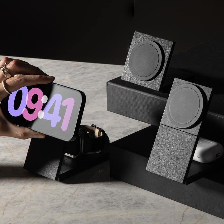 Productafbeelding Native Union Rise 3-in-1 INT Qi2 Wireless Charger Qi2 15W für drei MagSafe-Geräte (15 W)