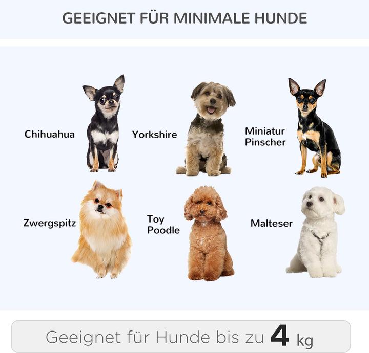 Produktbild PawHut Hundetrolley 2 in 1 Rucksack (Hund, Atmungsaktiv)