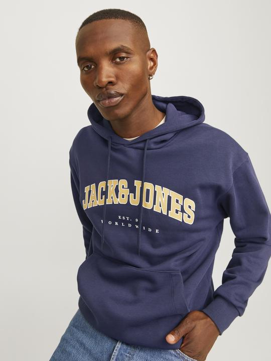 Actual product image Jack & Jones Jjecaleb Varsity Sweat Hood Noos (S)