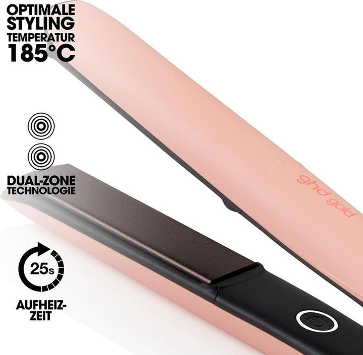 Actual product image ghd Pink Gold Styler (Straightening iron)