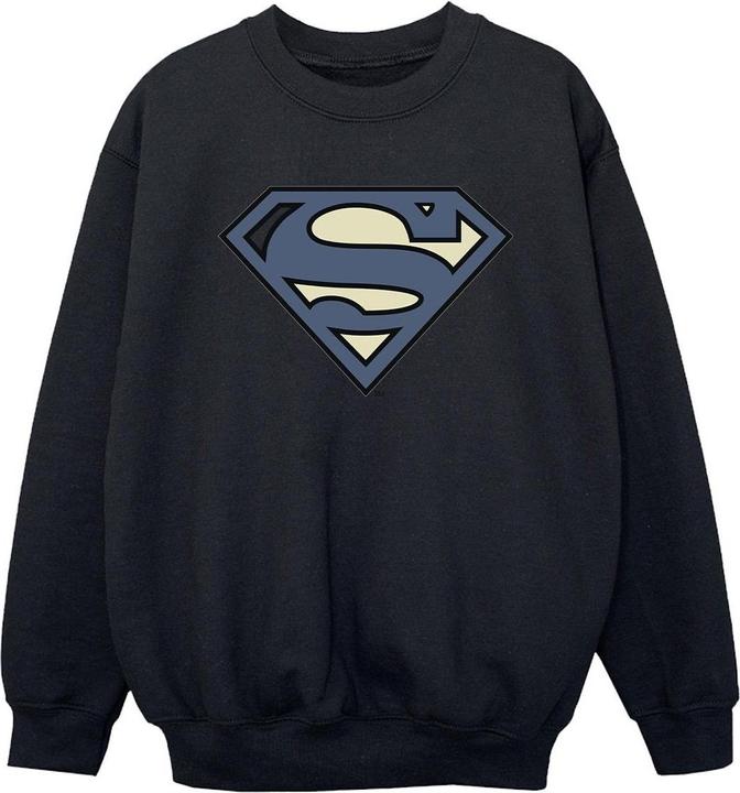 Superman Indigo Blue Logo Sweatshirt Jungen