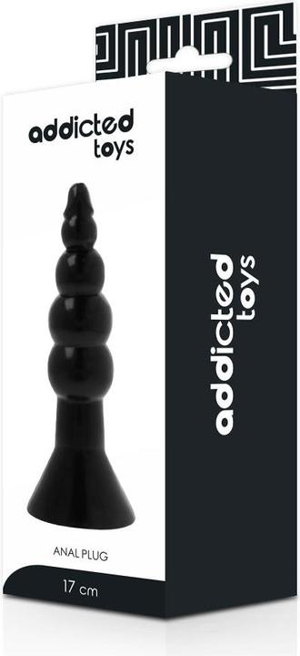 Immagine prodotto Addicted toys Plug Anale 17cm Nero