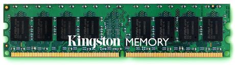 Image du produit Kingston ValueRAM 1Go, DDR2, PC2-4200, 533MHz, CL4 (1 x 1GB, 533 MHz, DDR2-RAM, DIMM)