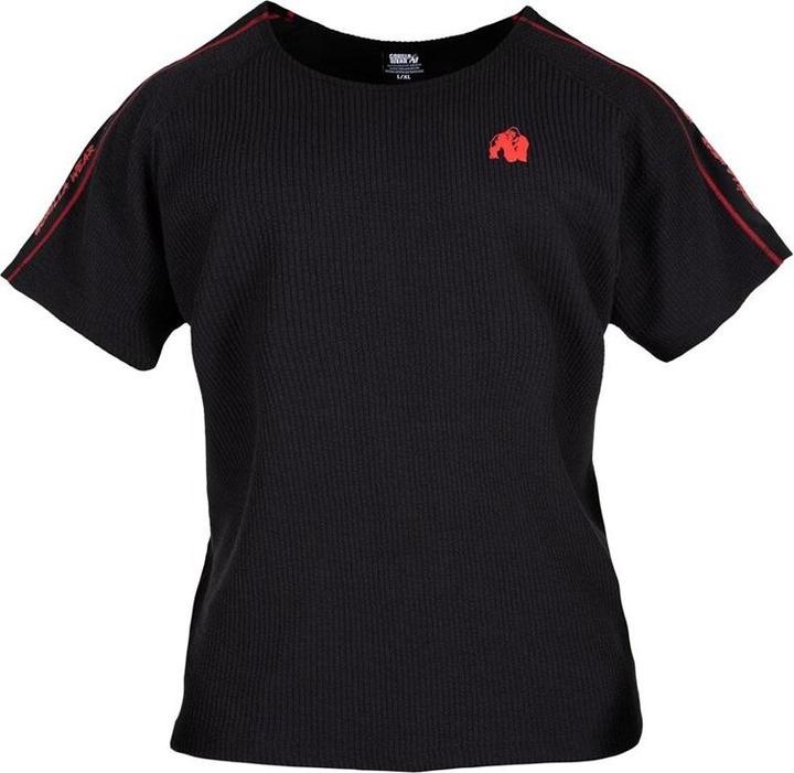 Immagine prodotto Gorilla Wear Top da allenamento Buffalo Old School Nero/Rosso (S, M)