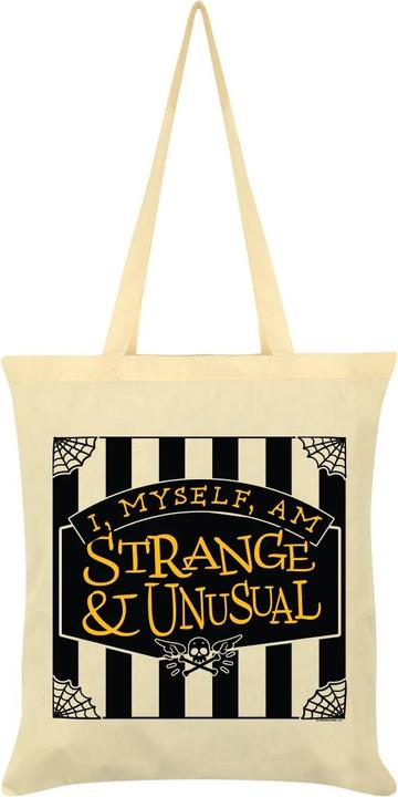 Image du produit Grindstore Sac fourre-tout "I, Myself, Am Strange & Unusual" (Moi, moi-même, je suis étrange et inhabituel)