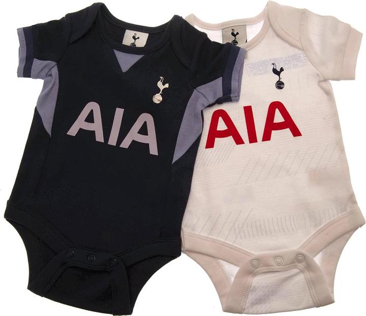 Produktbild Tottenham Hotspur FC Baby 20232024 Kit Bodysuit (2er Pack) (68)