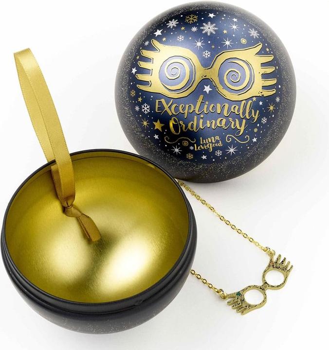 Actual product image Carat Shop Harry Potter décoration sapin avec collier Luna Lovegood Glasses (1 -part)