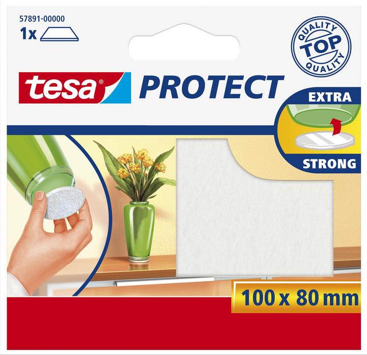 tesa Felt gliders can be cut to size (Felt gliders, 1 Piece)