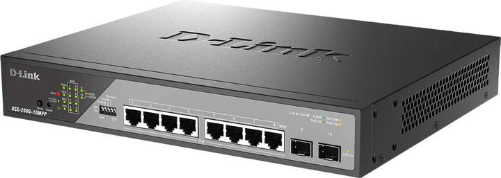 Actual product image D-Link 10-Port Desktop Gigabit Poe (10 Ports)