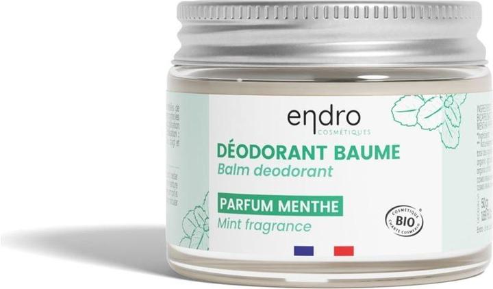 Actual product image Endro Cosmétiques Deodorant natürlich Minze inklusive Spachtel 50 ml (Crème, 50 ml)