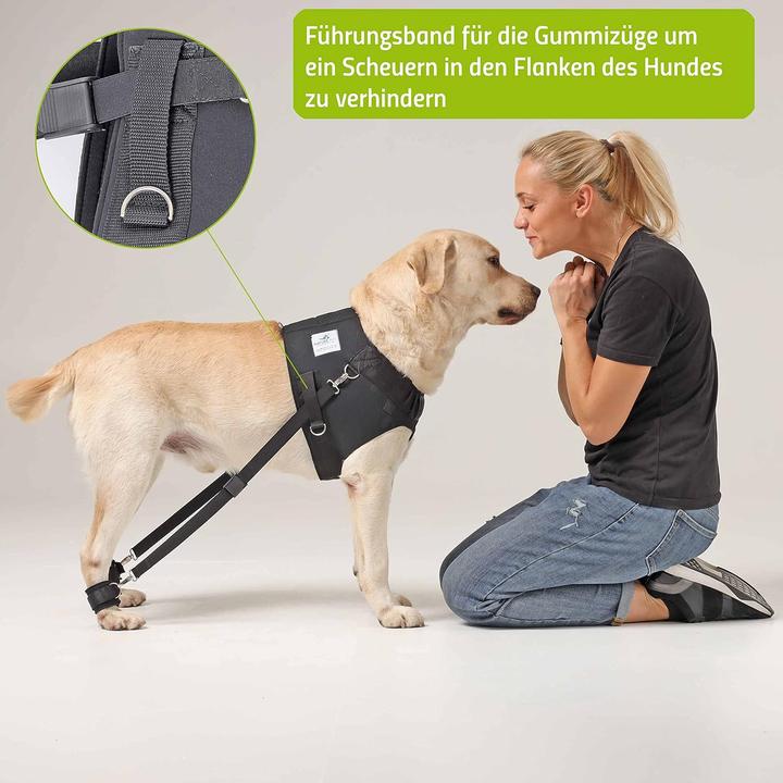 Produktbild Nature Pet Brust-, Reha- & Trainingsgeschirr für Hunde mit Gelenkproblemen (XS, Hund)