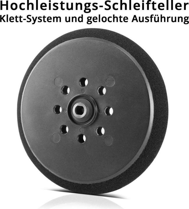 Produktbild Stahlwerk Universal-Hochleistungs-Schleifteller 225 mm, gelochte Ausführung M16