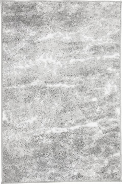 Produktbild Kleine Wolke Badteppich Nevoa 60 x 90 cm, Grau/Weiss (60 x 90 cm)