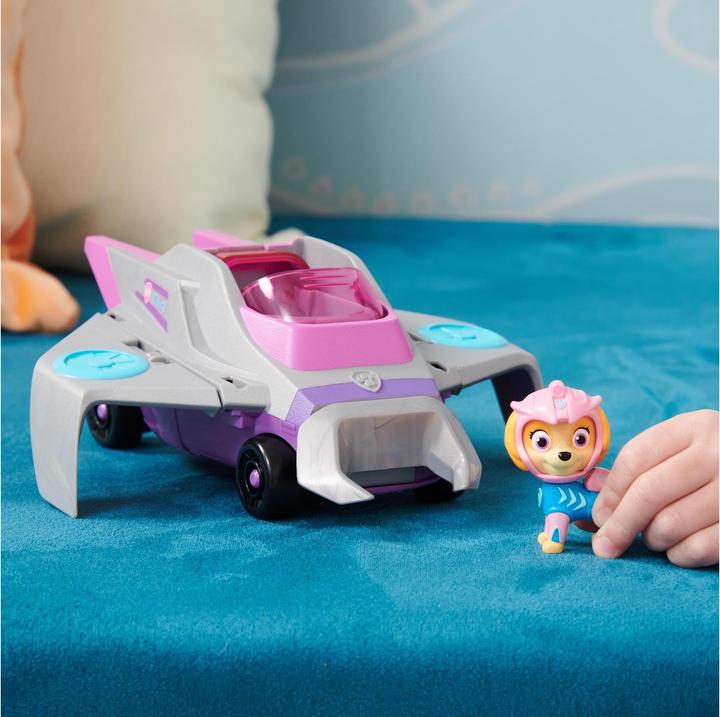 Actual product image Spin Master Paw Patrol Aqua Pups Deluxe Vehicle Skye