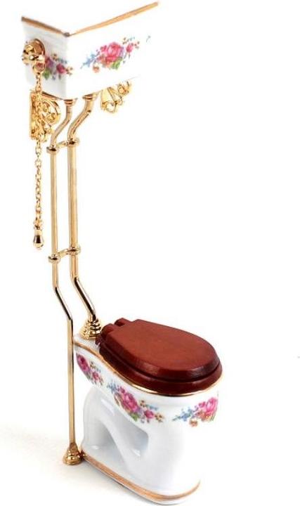 Image du produit Reutter 001.744/3 - Toilettes surélevées "Dresdner Rose", miniature