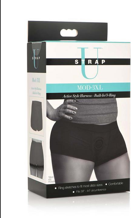 Actual product image XR Brands Mod 3XL Active Style Harness + Built-In O-Ring
