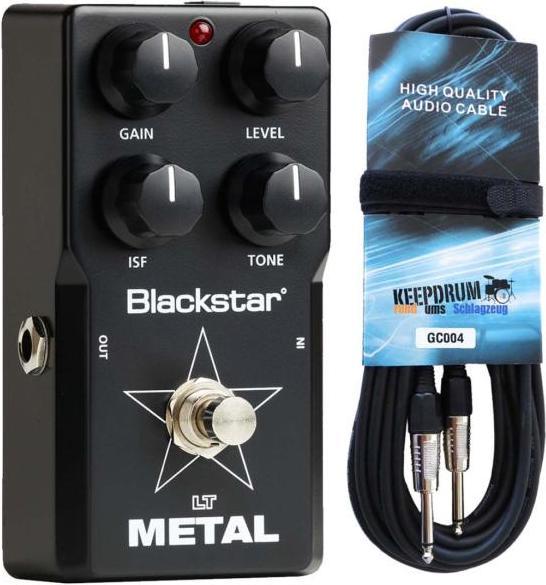 Actual product image Blackstar LT-Metal Effect Pedal with Guitar Cable 6m (Guitar)