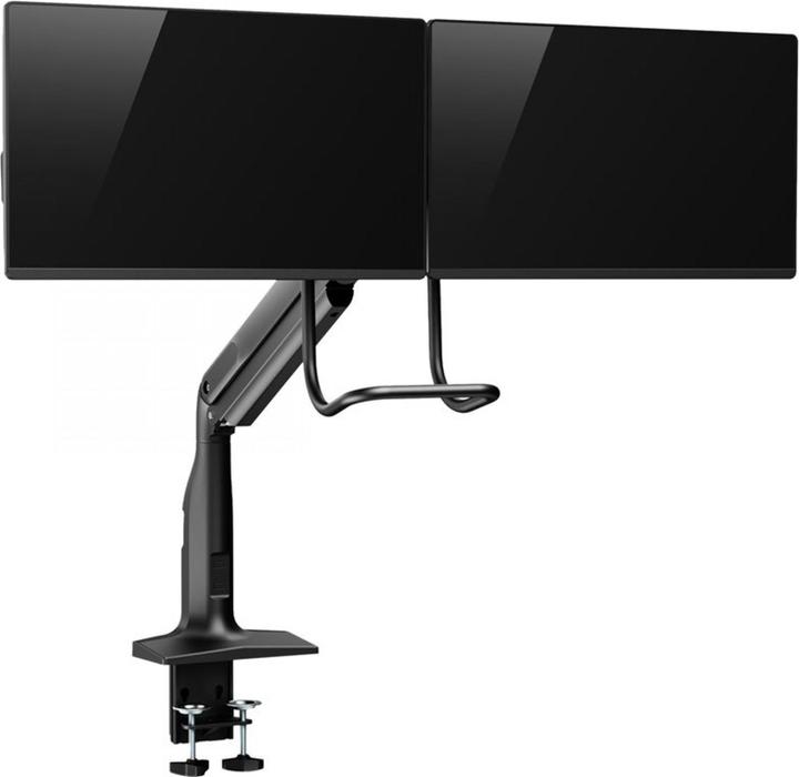 Immagine prodotto V7 Supporto A Molla A Gas Per Doppio Monitor (Tavolo, 27.01")
