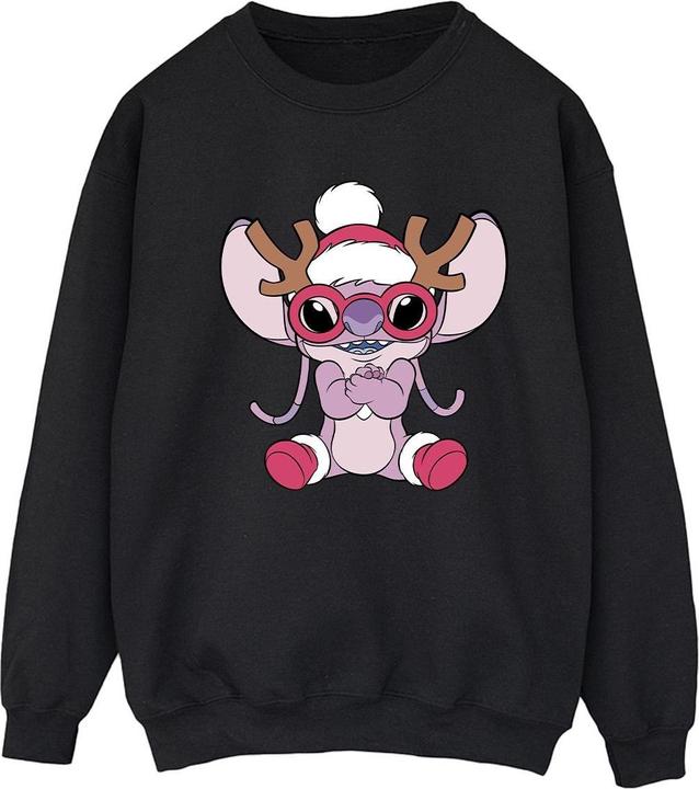 Disney Lilo & Stitch Angel Reindeer Sweatshirt (M)