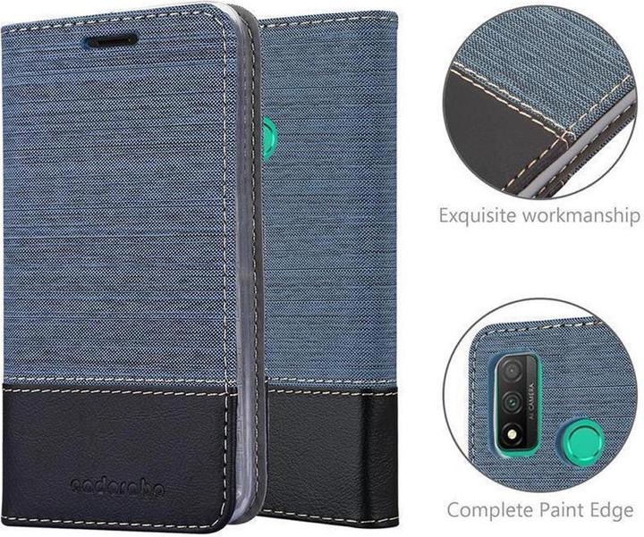Produktbild Cadorabo Book Jeans Optik Cover (Huawei P Smart (2020))
