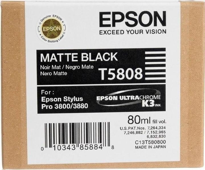 Immagine prodotto Epson T5808 (MBK)