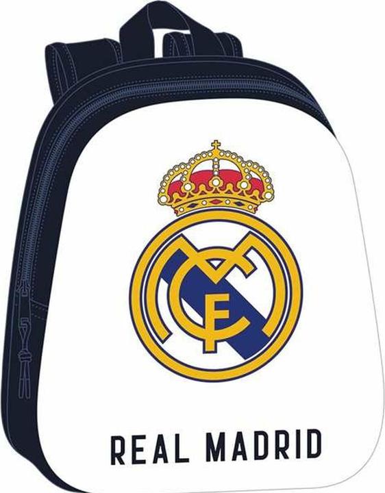 Image du produit Real Madrid CF Sac à dos scolaire Real Madrid C.F. Blanc Bleu marine 27 x 33 x 10 cm (8.64 l)