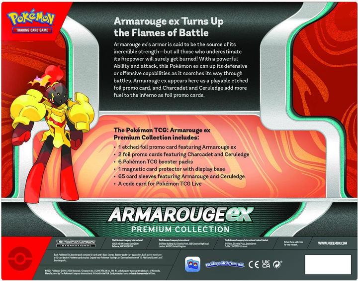 Produktbild Pokémon TCG Armarouge ex Premium Collection (Englisch, Box Set & Collection)