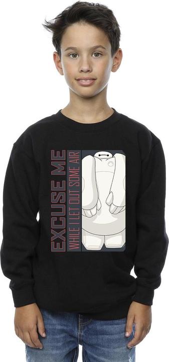 Produktbild Disney Big Hero 6 Baymax Excuse Me Some Air Sweatshirt Jungen (140, 146)