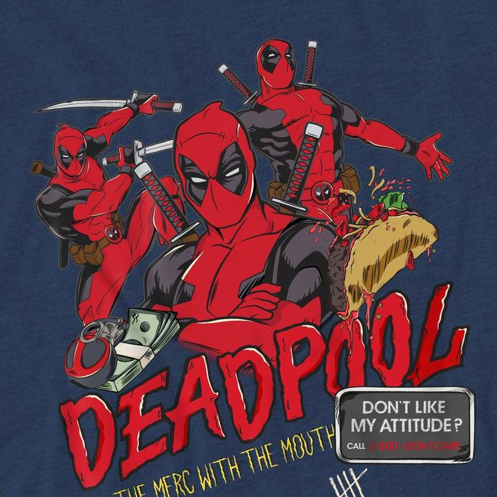 Produktbild Deadpool Attitude TShirt (XL)