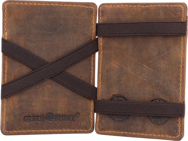Image du produit Greenburry Porte-cartes de crédit Vintage en cuir 7 cm