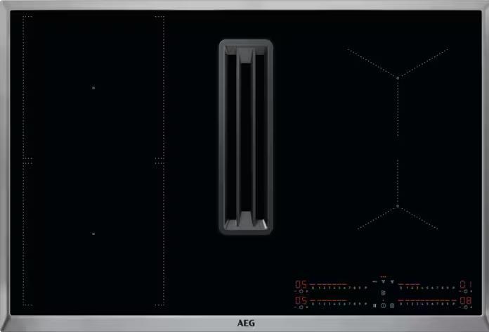 Produktbild AEG COLI84FHXB Autarkes Kochfeld mit integriertem Dunstabzug / Serie 6000 Bridge XT / 80cm / Indukti