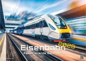 Produktbild Eisenbahn - faszinierende Bahnwelt - 2025 - Kalender DIN A3 (A3, Deutsch)