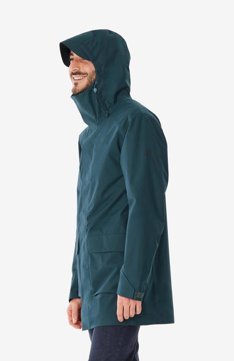 Actual product image Quechua Wanderjacke Herren lang - NH500 grün (4XL)