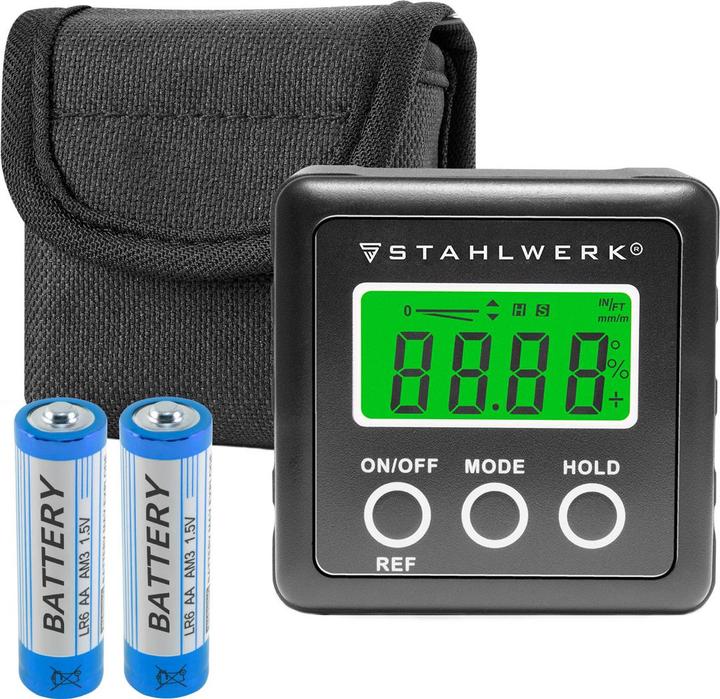 Produktbild Stahlwerk Digitaler Winkelmesser LB-360 ST Neigungsmesser, Level Box
