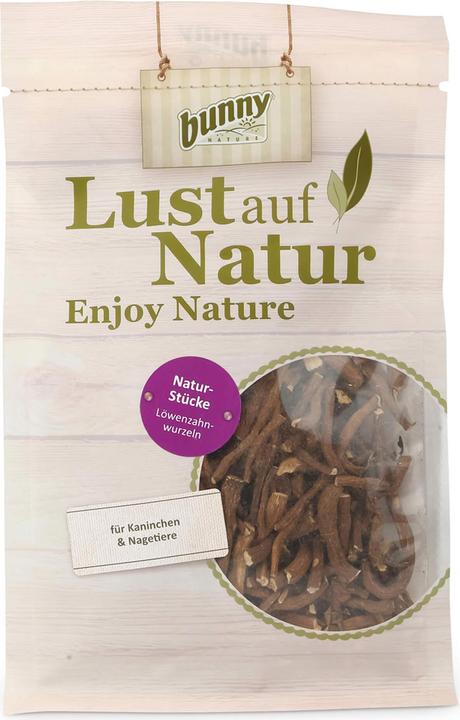 Immagine prodotto Bunny Desiderio su - Natura- pezzi di radici di dente di leone 125g (0.15 kg, 1 x)